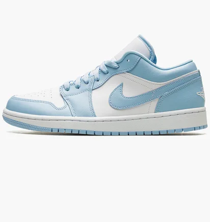 Кросівки жіночі Air Jordan Wmns 1 Low White/Light Blue DC0774-141
