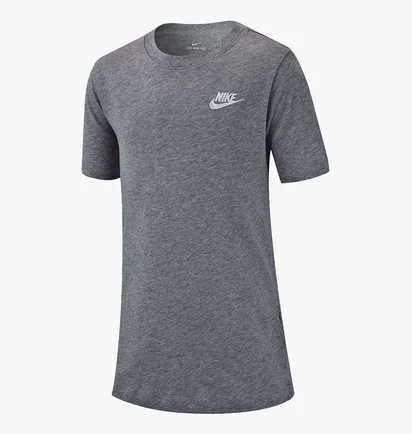 Футболка детская Nike B Nsw Tee Emb Futura Grey AR5254-063
