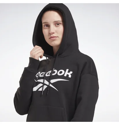 Худи женское Reebok Identity Pullover Black GS9392