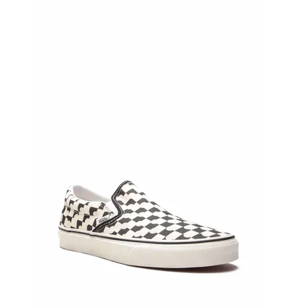 Кеди унісекс Vans Classic Slip-On Uv Ink Black/White Vn0A33Tb45R