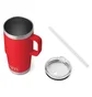 Термокружка Yeti Rambler 25Oz (739Ml) Straw Mug Red 70000001825