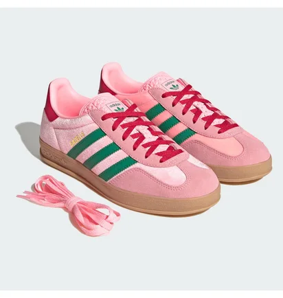 Кроссовки женские Adidas Gazelle Indoor Pink JI2713