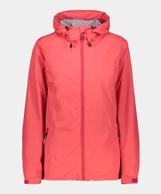 Вітровка жіноча CMP Woman Rain Jacket Fix Hood Pink 39X6636-C712
