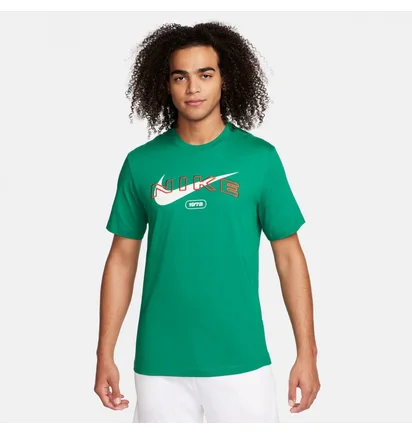 Футболка чоловіча Nike Club Seasonal Hbr Tee Green FV5711-365