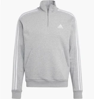 Кофта чоловіча Adidas Essentials Fleece Halfzip Sweatshirt Grey IJ8905