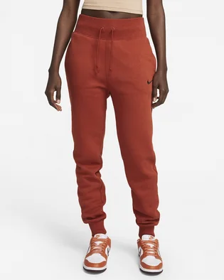 Штаны женские Nike Sportswear Phoenix Fleece High-Waisted Joggers Orange DQ5688-832