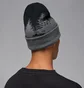 Шапка унисекс Air Jordan Peak Beanie Grey/Black HV1077-068