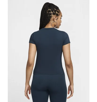 Футболка женская Nike T-Shirt Sportswear Chill Knit Blue FV5508-478
