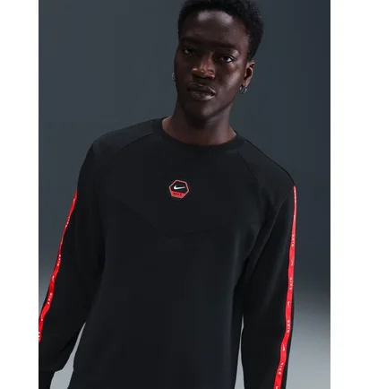 Свитшот мужской Nike Nsw Cs Crew Flc Bb Black IH4286-010