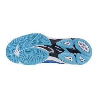 Кросівки чоловічі Mizuno Wave Momentum 3 Mid Blue V1GA231701