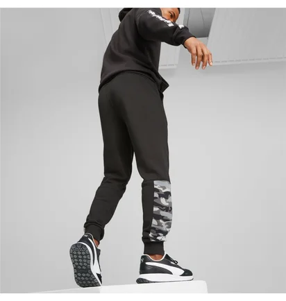 Штаны мужские Puma Essentials Block Camo Black 673339-01
