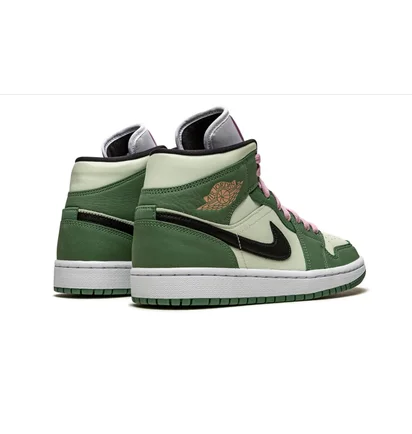 Кроссовки женские Air Jordan Wmns 1 Mid Se Green CZ0774-300