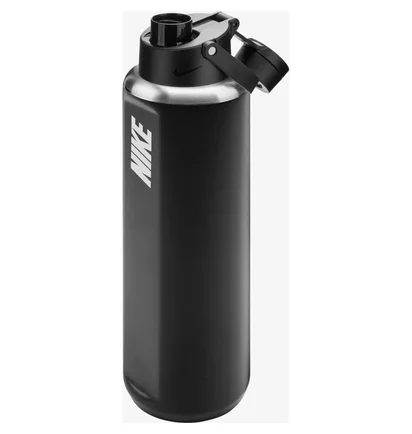 Пляшка для води Nike Stainless Steel Recharge Chug Black N.101.3800.091.32