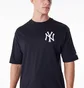 Футболка мужская NEW ERA New York Yankees Mlb Essential Oversized T-Shirt Black 60416723