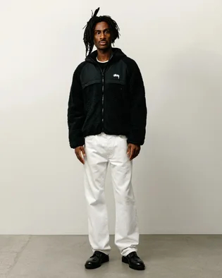 Толстовка чоловіча Stussy Sherpa Black 118530-0001
