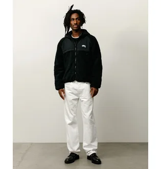 Толстовка мужская Stussy Sherpa Black 118530-0001