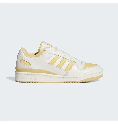 Кросівки чоловічі Adidas Forum Low Cl Shoes White/Yellow IG3780