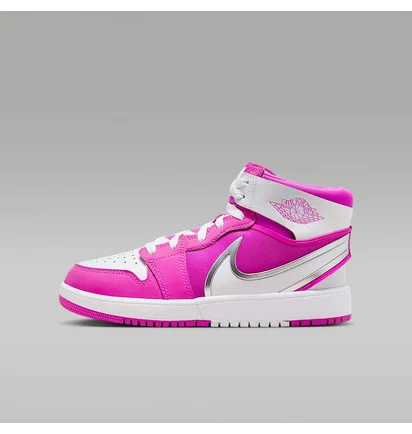 Кроссовки детские Air Jordan 1 Mid Rm Easyon Gs Pink FQ1281-601