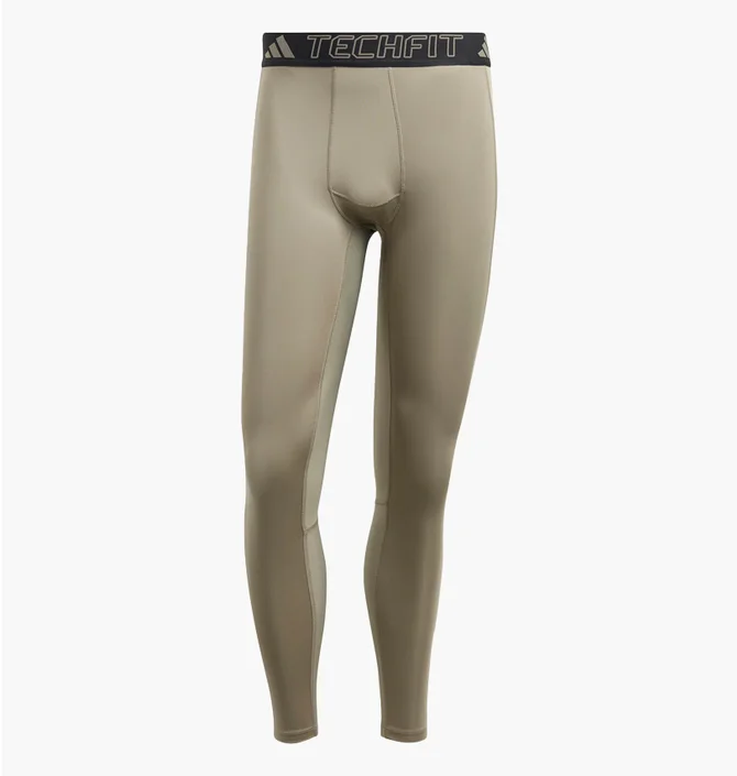 Леггинсы мужские Adidas Techfit Training Long Tights Olive IC2165