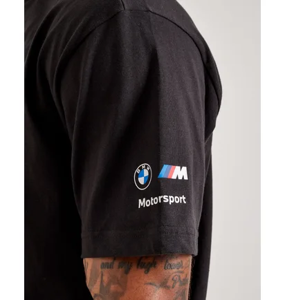 Футболка мужская Puma Bmw Motorsport Logo Tee Black 629224-01
