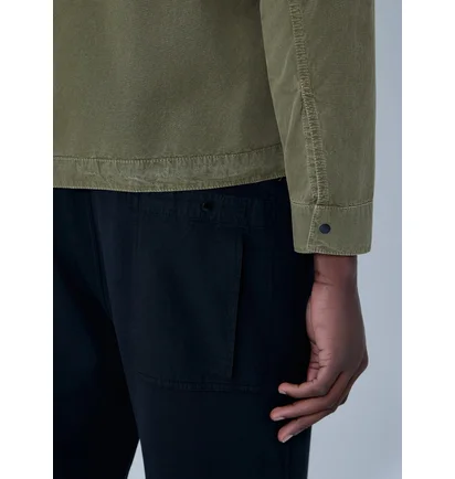 Сорочка чоловіча Stone Island 1200008 Old Effect Overshirt Olive L1S151200008-S00WN-V015G