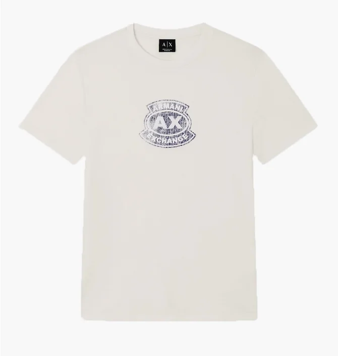 Футболка мужская Armani Exchange Beige XM002776-AF10356-U1074