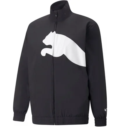 Куртка чоловіча Puma Train Big Cat Lined Woven Fz Jacket Black 52242401