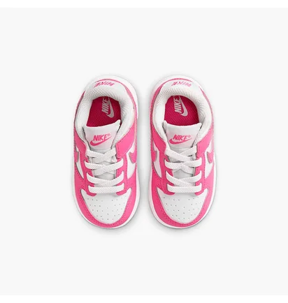 Кросівки дитячі Nike Dunk Low (Td) White/Pink FB9107-102