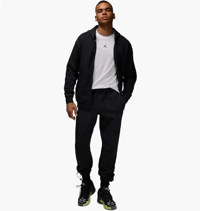 Спортивный костюм мужской Air Jordan Sport Hoop Fleece Black FV8602-010__FV8604-010