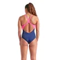 Купальник жіночий Arena Ripples Swimsuit V Back B Blue 009021-780