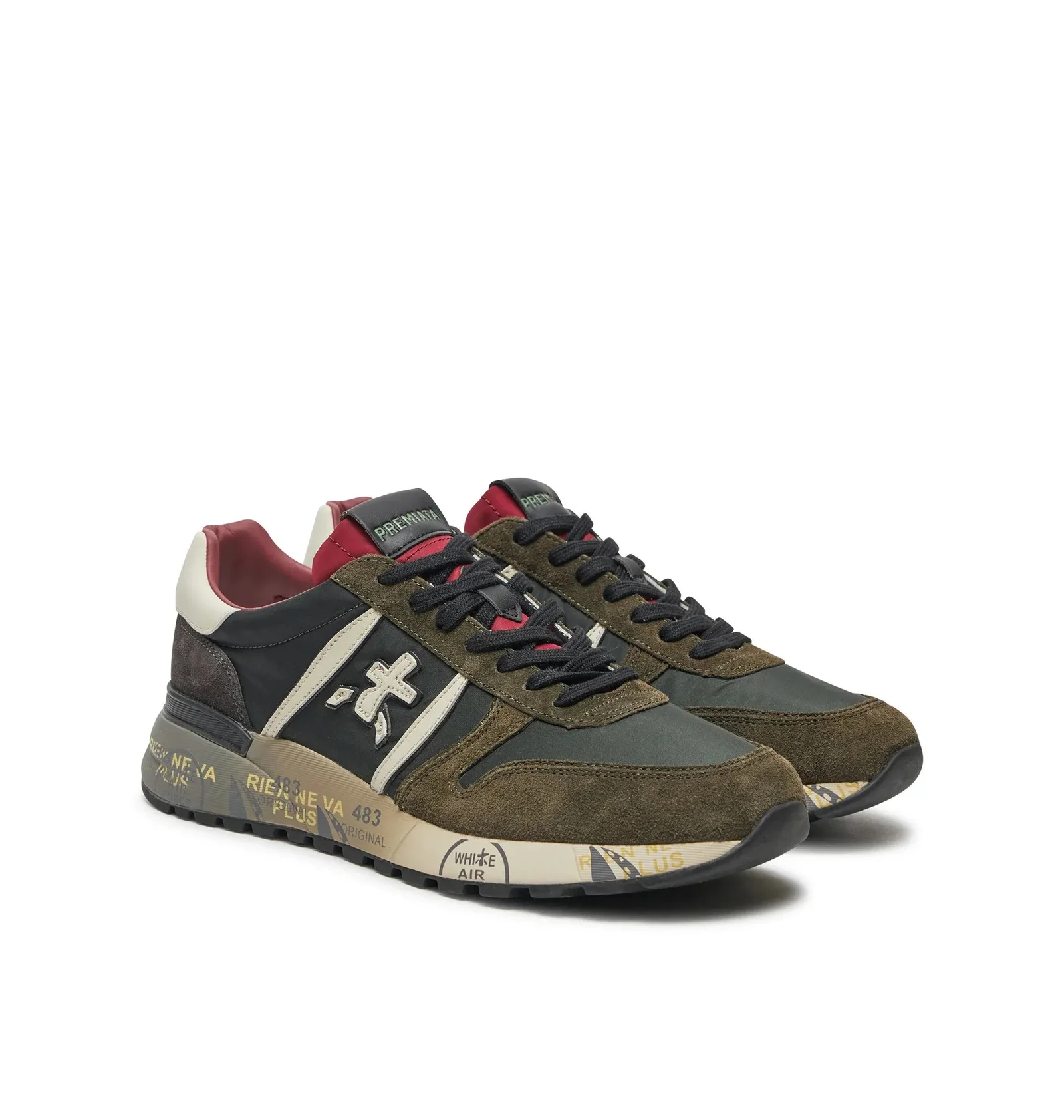 ᐉ Кросівки чоловічі Premiata Lander 6905 Olive LANDER-6905