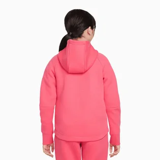 Толстовка дитяча Nike Nsw Tech Fleece Hd Fz Ls Pink FD2979-629