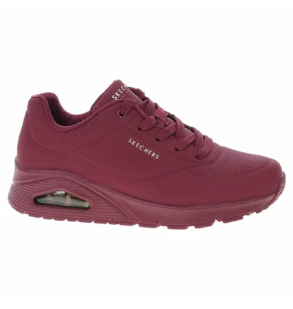 Кросівки жіночі Skechers Uno Stand On Air Plum Bordo 73690-PLUM