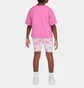 Спортивный костюм детский Nike Flow-Ral Aop Bike Short Se Pink/White 36M848-P23