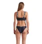 Купальник женский Arena Elastic Solid Bikini Bandeau Black 007086-500