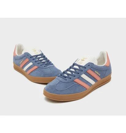 Кроссовки унисекс Adidas Originals Gazelle Indoor Blue IG1640