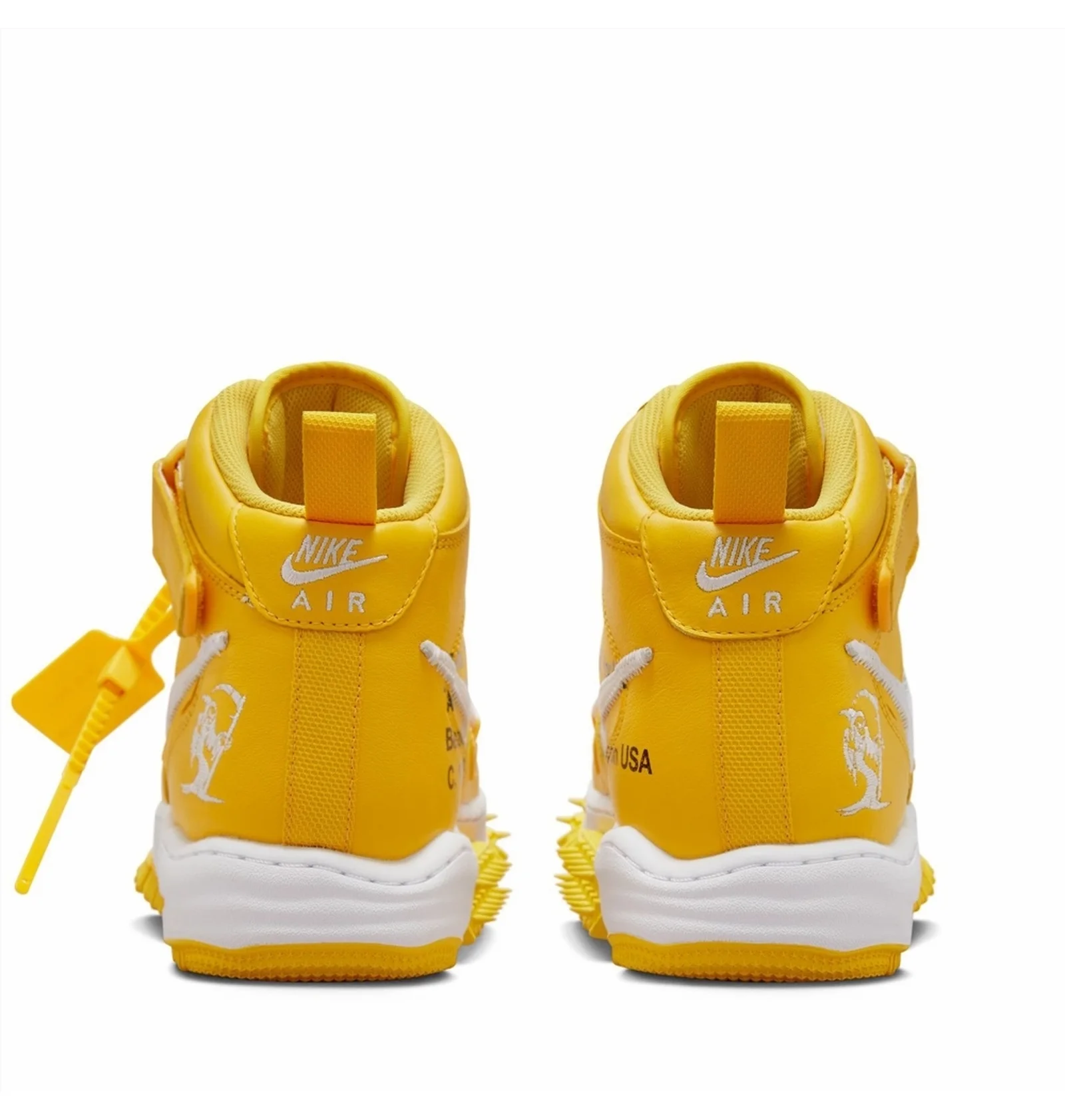 ᐉ Кроссовки мужские Nike X Off-White™ Air Force 1 Mid Sp Lthr