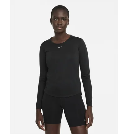 Лонгслів жіночий Nike Dri-Fit One Black Dd0641-010
