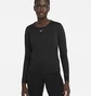Лонгслів жіночий Nike Dri-Fit One Black Dd0641-010