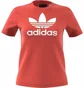 Футболка женская Adidas Trefoil Orange CV9890