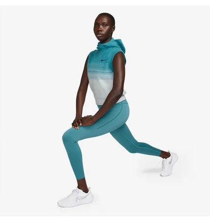 Майка женская Nike Dri-Fit Advance Run Division Vest Black/Light Blue DX0323-034