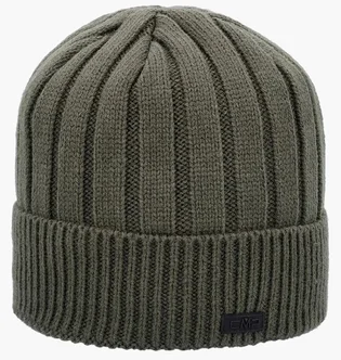 Шапка мужская CMP Knitted Hat Fleece Lining Olive 5505669-F905