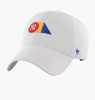 Кепка унісекс 47 Brand New York Yankees Primary Purpo White PRPCU17GWS-WH