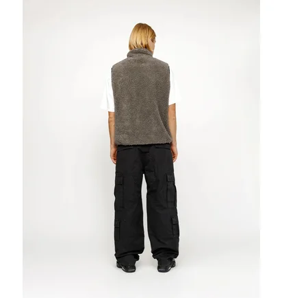 Жилетка унисекс Stussy Sherpa Grey 118528-1015