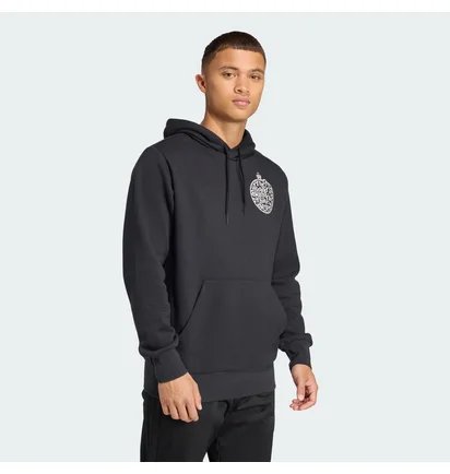 Худі чоловіче Adidas Holiday Metallic Graphic Black JM6432