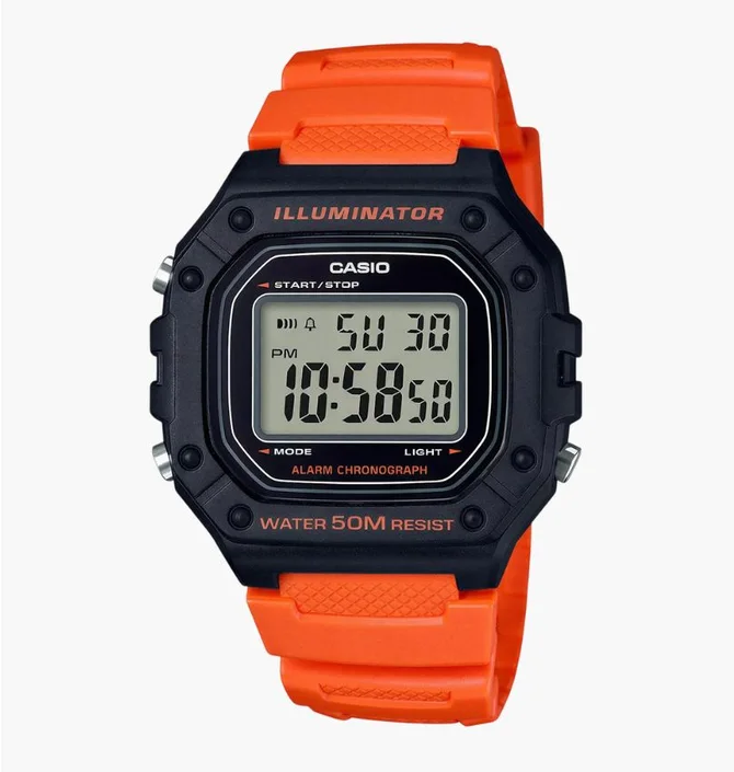 Часы мужские Casio Standard Digital W-218H-4B2VEF