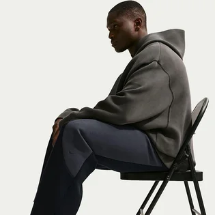 Штаны мужские Nike Tech MenS Color- Block Open- Hem Fleece Pants Black/Grey IF1323-010