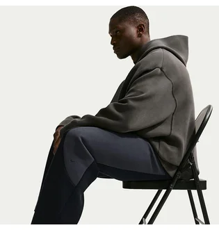 Штани чоловічі Nike Tech MenS Color- Block Open- Hem Fleece Pants Black/Grey IF1323-010