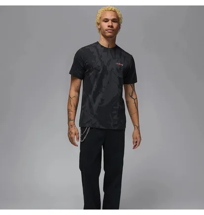 Футболка чоловіча Air Jordan Crewneck Tee Black HV5090-045