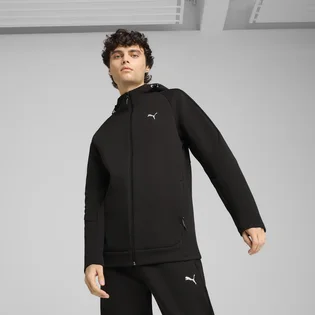 Толстовка чоловіча Puma Evostripe Full-Zip Hoodie Black 684613-01